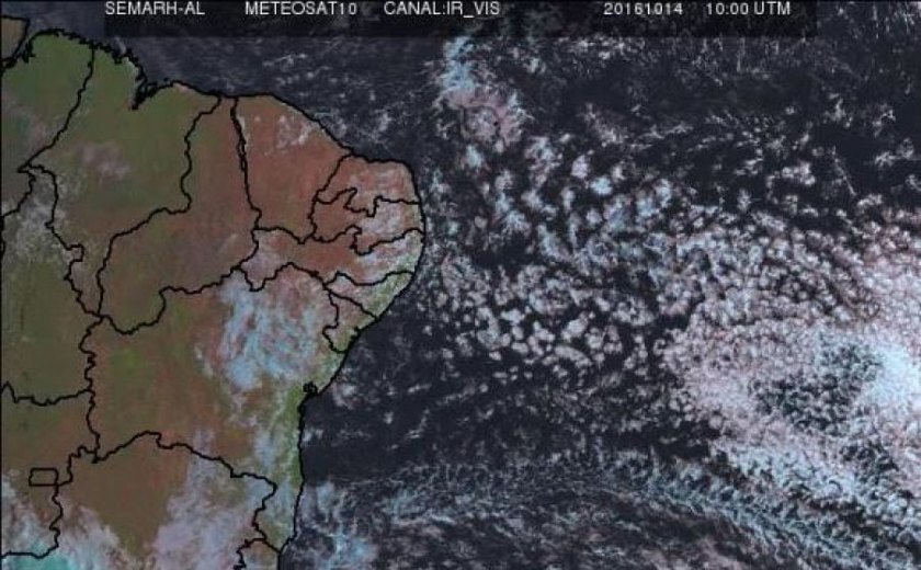 Previsão do tempo aponta sol entre nuvens para o feriadão em Alagoas