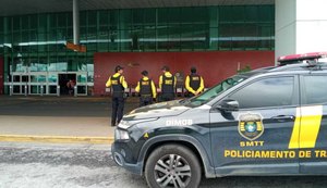 SMTT de Maceió inicia ações de fiscalização no Aeroporto Zumbi dos Palmares