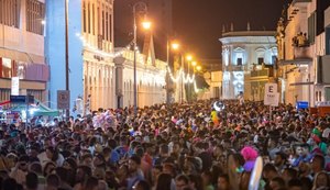 Varal luminoso é furtado após realização do Jaraguá Folia, em Maceió