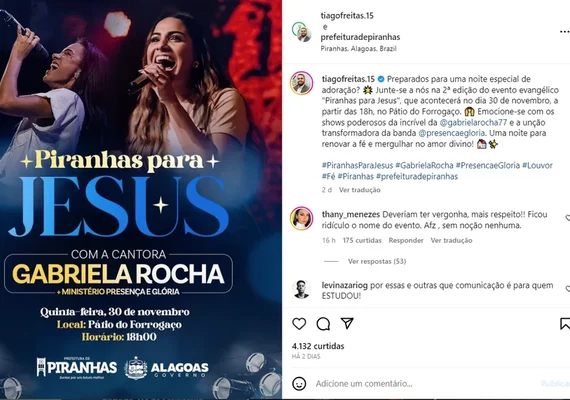 “Piranhas para Jesus”: nome de evento  evangélico gera polêmica na mídia nacional