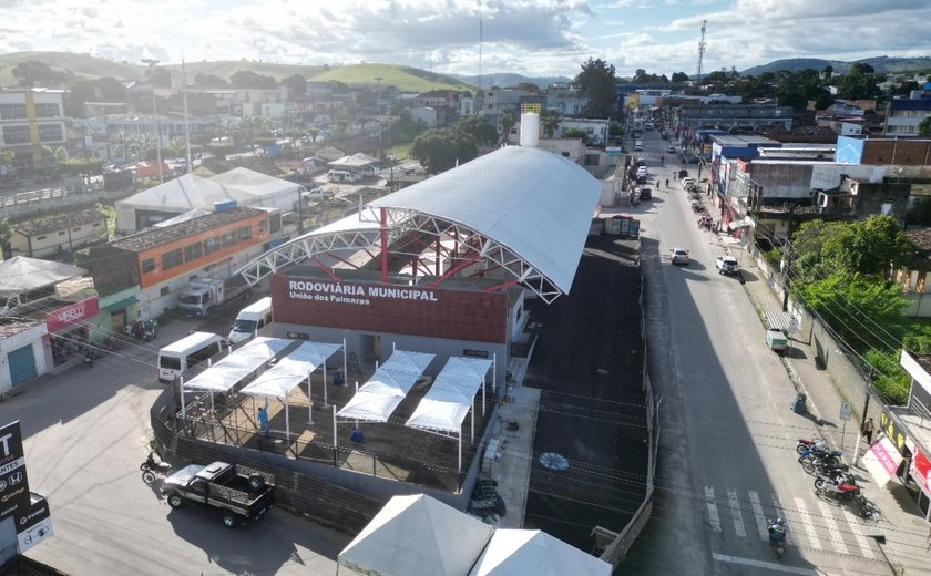 Paulo Dantas inaugura terminal rodoviário de União dos Palmares neste domingo (25)