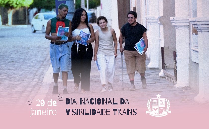 Colando respeito: nova campanha do MP/AL defende dignidade às pessoas transexuais e travestis