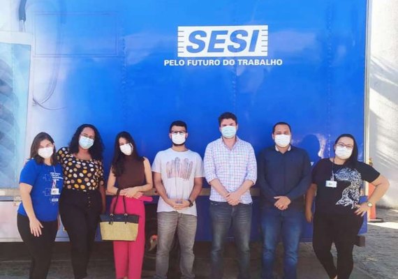 Sesi e Cesmac renovam parceria para a formação de médicos