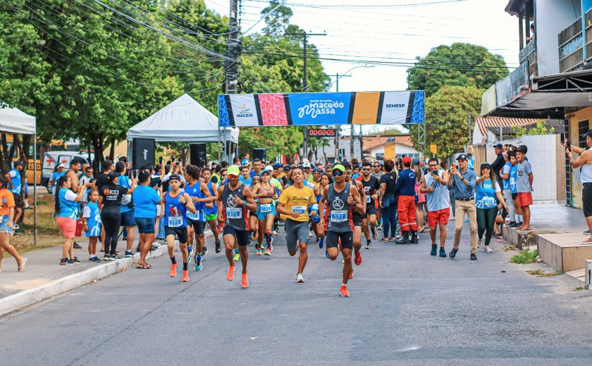 Mais de três mil atletas participam das etapas de corrida de rua