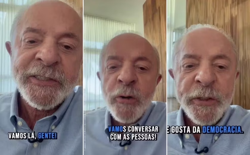 Nas redes sociais, Lula convoca apoiadores a irem às ruas impedir 'retrocesso' no país