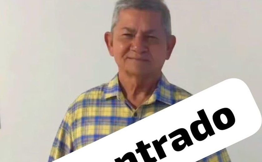 Homem com Alzheimer que estava desaparecido em Maceió é encontrado