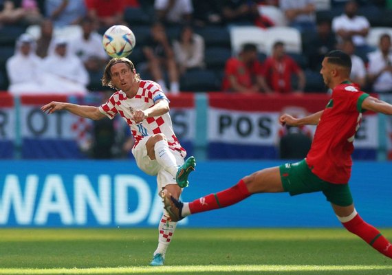 Atual vice mundial, Croácia estreia sem gols contra Marrocos na Copa