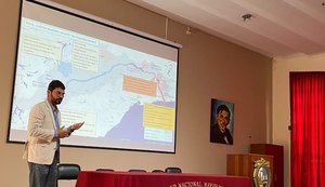 Professor da Ufal apresenta situação do Rio São Francisco durante evento no Peru