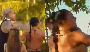 De Férias com Ex: briga generalizada tem copada na cabeça e ambulância
