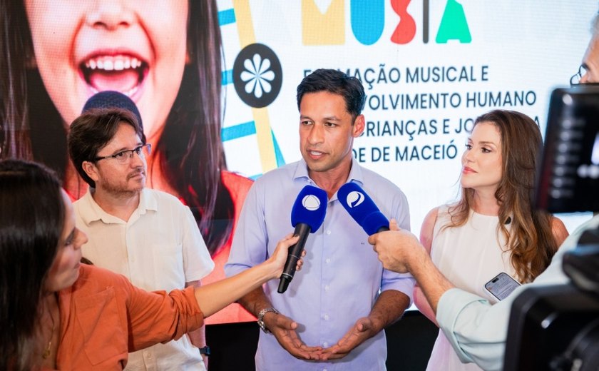 Projeto musical é lançado para alunos da rede municipal