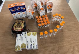 PF registra 11 ocorrências e apreende medicamentos irregulares no Aeroporto Zumbi dos Palmares