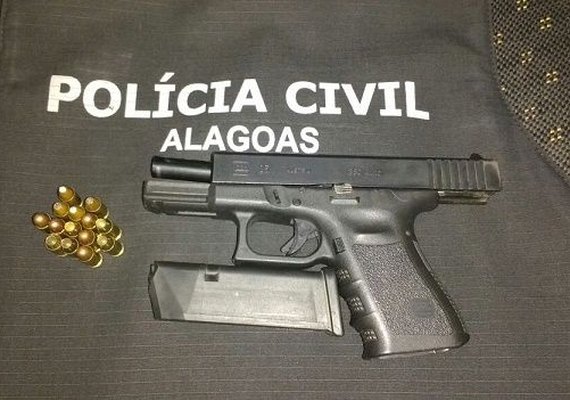 Polícia Civil prende homem suspeito de porte ilegal de arma em Jaramataia