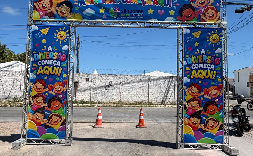 PROJETO SÃO JORGE PARA TODOS PROMOVE FESTA DO DIA DAS CRIANÇAS