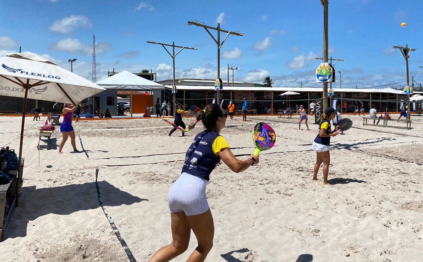 Torneio Maceió é Massa Celebration de Beach Tennis já encaminha primeira final na categoria 40+