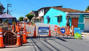 BRK realiza nova etapa de obra emergencial na rua Cabo Reis