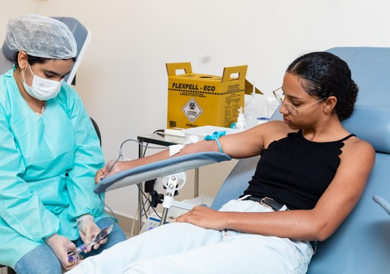 Hemoal promove coleta externa de sangue na sede da Justiça Federal de Alagoas