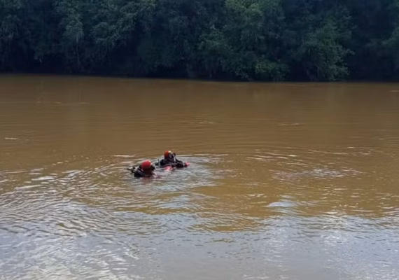 Homem é levado por forte correnteza e morre afogado em rio no Oeste de SC
