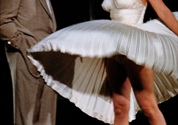 Imagens inéditas de Marilyn Monroe em 'O Pecado Mora ao Lado' são reveladas