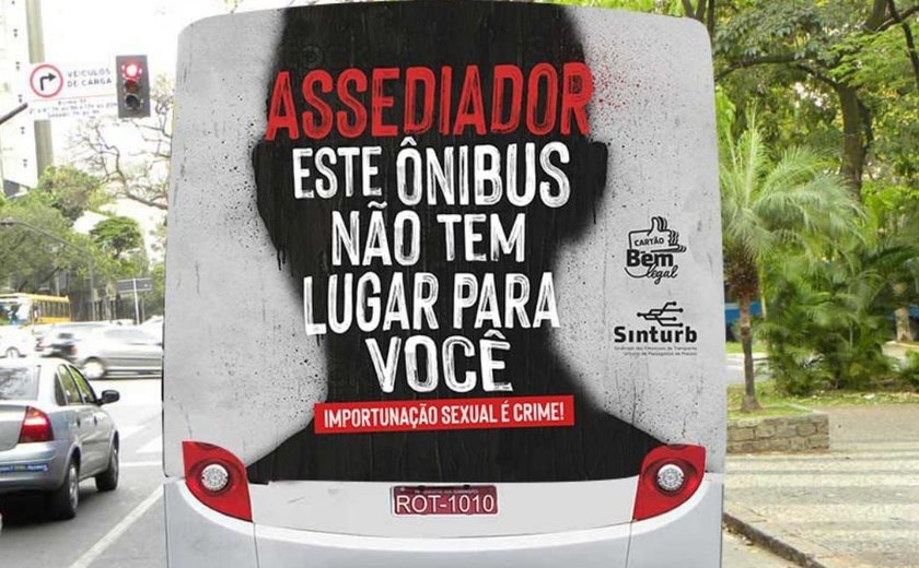 Empresas de ônibus lançam campanha contra importunação sexual dentro dos coletivos