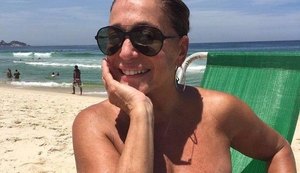 Sem maquiagem na praia, Susana Vieira causa rebuliço na internet