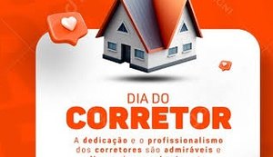 Dia do corretor será no próximo dia 27
