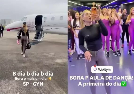 Virginia gasta mais de R$ 110 mil em dois dias de bate-volta de jatinho para treinar