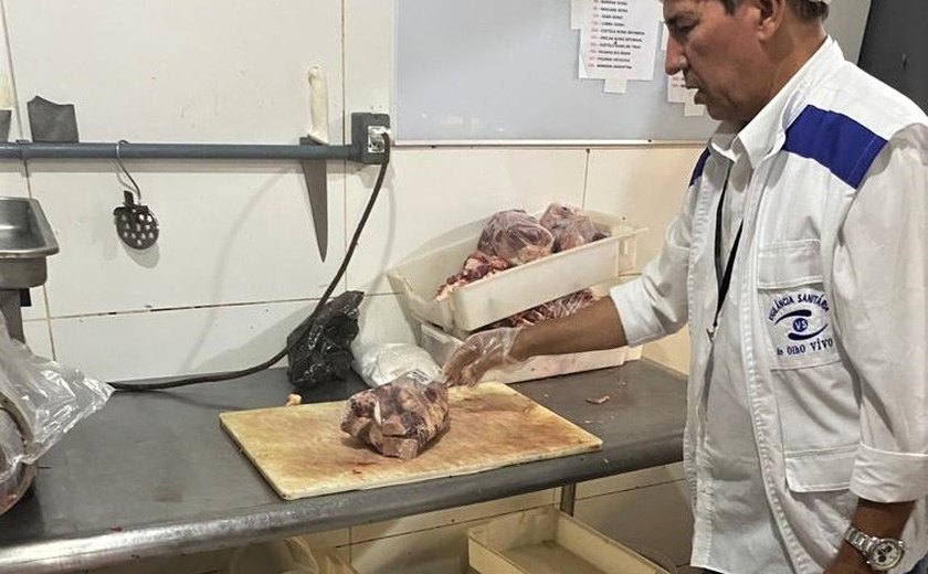 Vigilância Sanitária apreende 960 kg de alimentos impróprios para consumo neste fim de semana