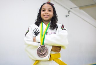 Alagoana Michaelly Tavares conquista bronze no Brasileiro e é convocada para representar o Brasil no Sul-Americano de Judô