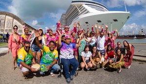 Maceió recebe Cruzeiro Insigna com mais de 590 passageiros estrangeiros nesta quinta (9)