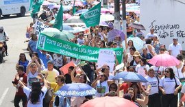 Professores protestam por recursos de precatórios do Fundef