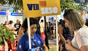 Sesc divulga programação no Festival Sabores de Alagoas