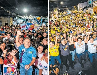 Renan Filho e JHC devem medir suas forças em caminhada na orla de Maceió
