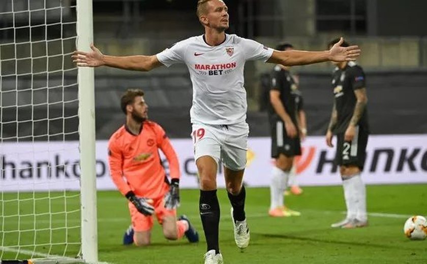 Sevilla vira sobre o Manchester United e vai à final da Liga Europa para buscar o hexa