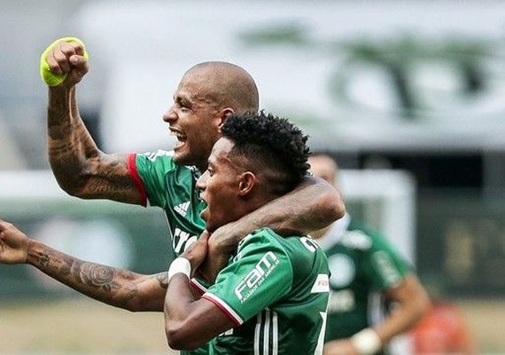 Palmeiras vira contra Santos, quebra tabu e está nas quartas