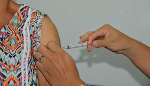 Em Alagoas, 36% do público-alvo ainda faltam se vacinar contra influenza