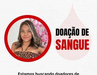 Campanha busca doadores de sangue para paciente com doença falciforme em Maceió
