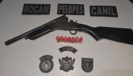 PM/AL apreende 40 armas e quase 17 kg de drogas em uma semana