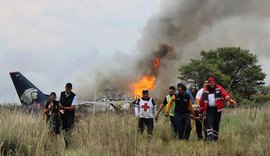 Avião com 103 pessoas sofre acidente em Durango no México