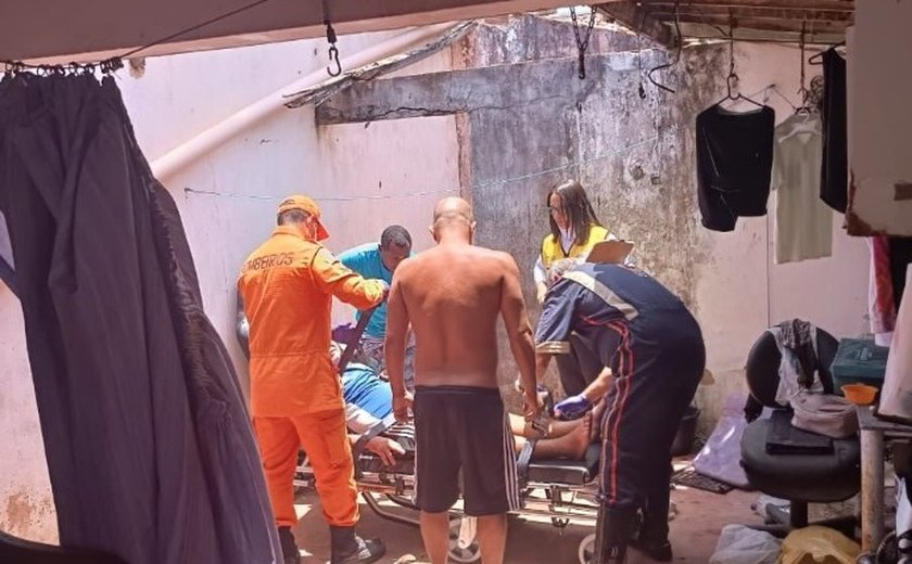 Idoso que vivia em situação de abandono é resgatado na Cruz das Almas