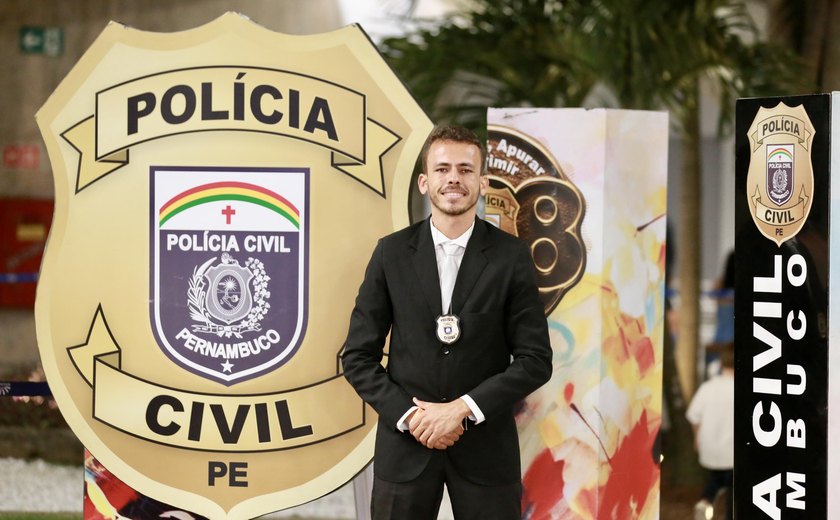 Ex-colaborador da Polícia Civil de Alagoas conclui curso de formação e conquista cargo de escrivão na PCPE