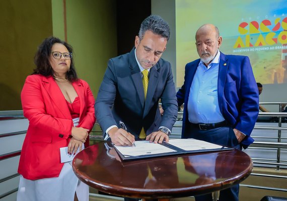 Governador Paulo Dantas lança o programa Cresce Alagoas
