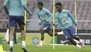 Carlo Ancelotti comanda 1º treino da seleção na Coreia do Sul