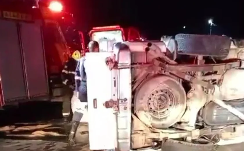 Cinco pessoas ficam feridas após motorista embriagado provocar acidente na AL-115