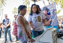 TRE leva treinamento para eleitores idosos à orla de Maceió
