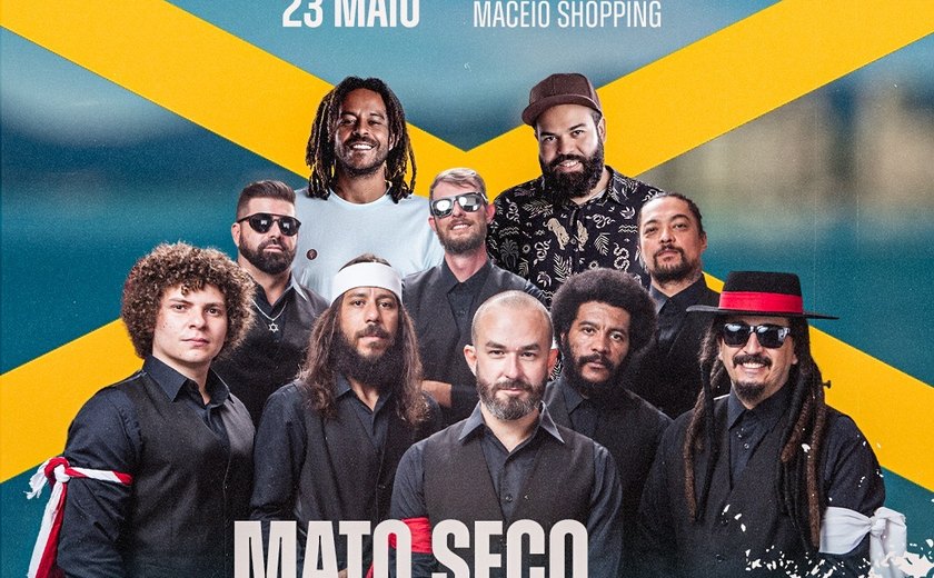 Mato Seco e Vibrações fazem show imperdível em Maceió
