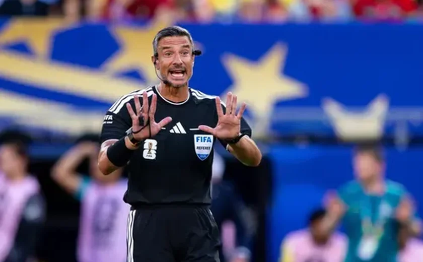 Árbitro da final da Copa já foi detido em festa com drogas, armas e prostitutas