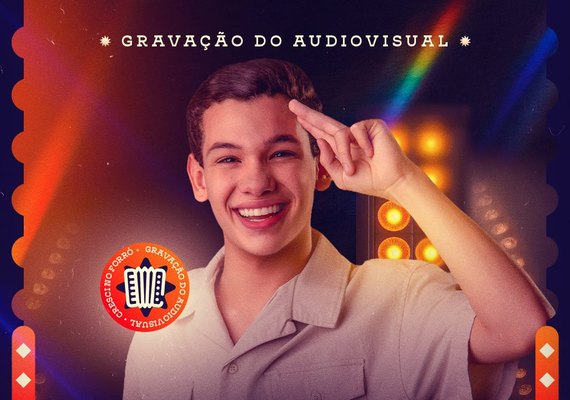 Pedro Henrique grava audiovisual “Cresci no Forró” em Maceió