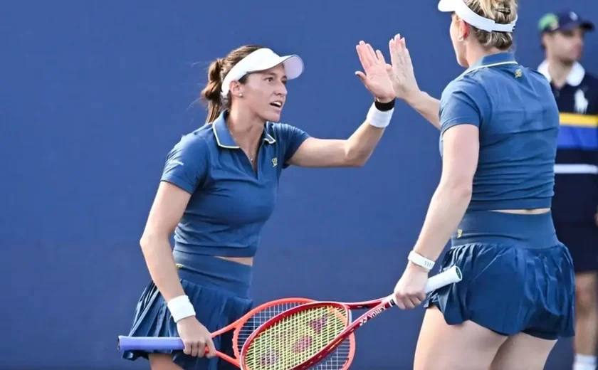 Luisa Stefani vai às quartas de final nas duplas femininas do US Open
