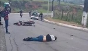Grave acidente deixa motociclista morto em Rio Largo