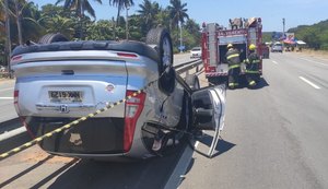 Mulher morre atropelada por veículo em alta velocidade quando atravessava faixa na AL-101